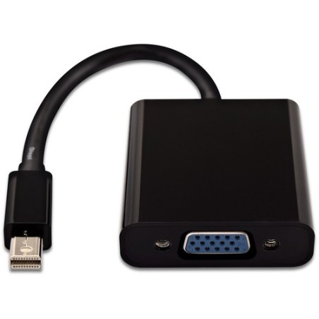 V7 ADAPTADOR MINI DISPLAYPORT A VGA NEGRO MACHO/HEMBRA