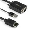 CABLE 1.8M VGA A ADAPTADOR HDMI USB AUDIO 1080P