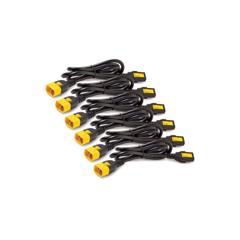 APC CABLE ALIMENTACION KIT (6 EA) LOCKING C13 A C14 0.6M