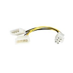 StarTech LP4 TO 6 PIN PCI EXPRESS VIDEO CARD ADAPTADOR DE CORRIENTE