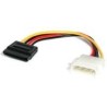 StarTech CABLE ADAPTADOR 0 15M CORRIENTE MOLEX LP4 A SATA