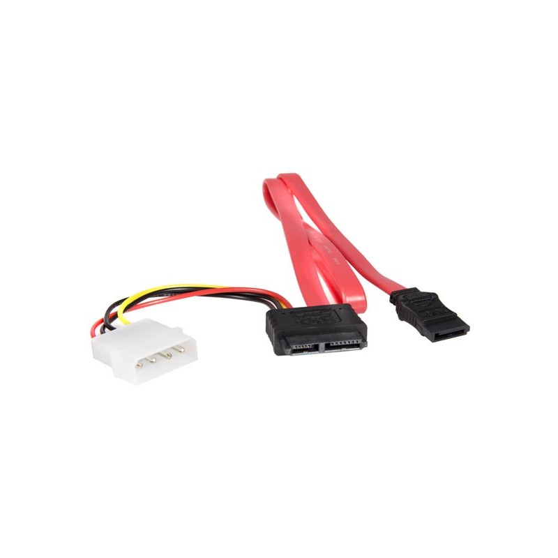 StarTech CABLE 50CM ADAPTADOR SATA SLIM LINE A SATA CON CORRIENTE