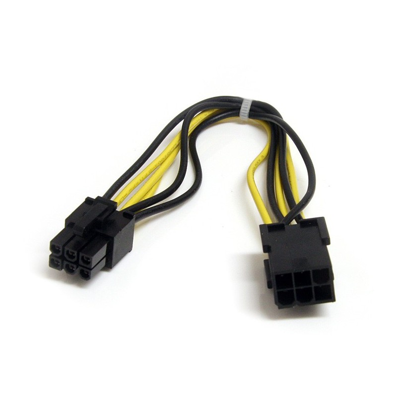 StarTech CABLE 20CM EXTENSION CORRIENTE ALIMENTACION PCI EXPRESS 6 PIN