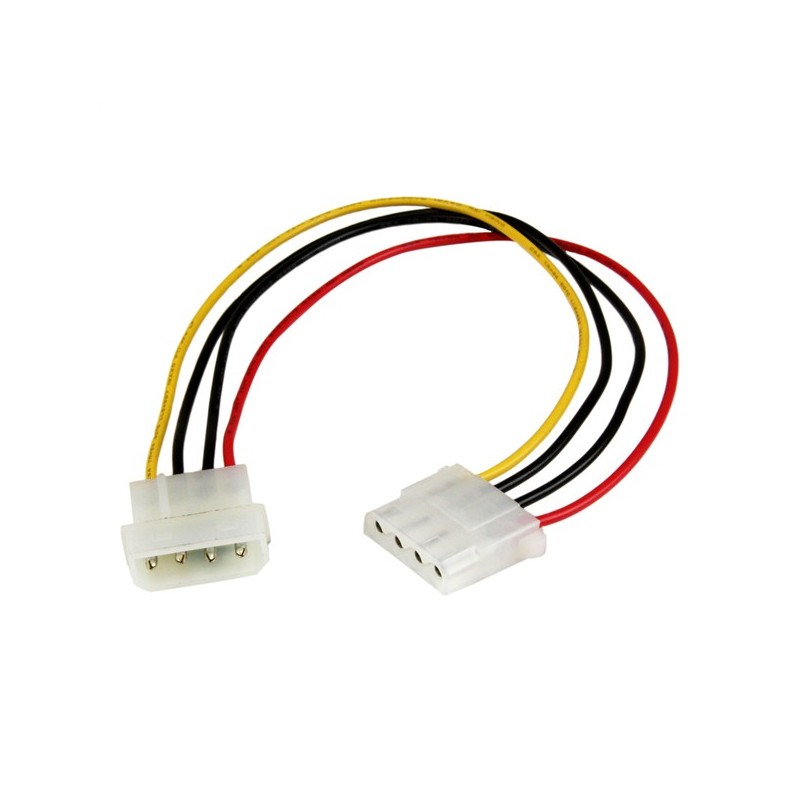 StarTech CABLE 30CM EXTENSION CORRIENTE ALIMENTACION MOLEX LP4 4 PINES