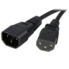 StarTech 1M C14 TO C13 UPS IEC LEAD EXTENSION CABLE ALIMENTACION - IEC