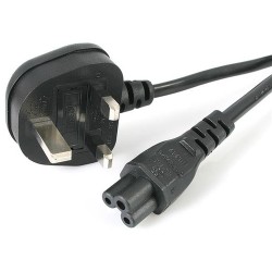 StarTech 1M C5 PORTÁTIL CABLE ALIMENTACION - UK PLUG TO IEC320 C5 CAB