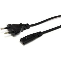 StarTech 1M C7 PORTÁTIL CABLE ALIMENTACION - EU PLUG TO IEC320 C7 CAB