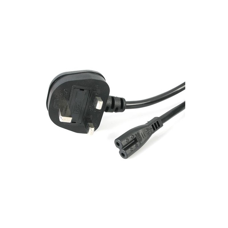 StarTech 1M C7 PORTÁTIL CABLE ALIMENTACION - UK PLUG TO IEC320 C7 CAB