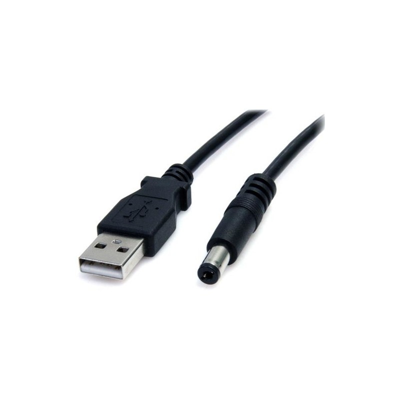 StarTech 90 CM. USB A TYPE M BARREL 5V DC CABLE DE CORRIENTE