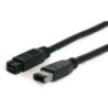 StarTech 1.8MTS 1394B FIREWIRE CABLE 9-6 PI MACHO/MACHO