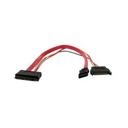 StarTech CABLE 30CM ADAPTADOR MICRO SATA A SATA DATOS Y CORRIENTE