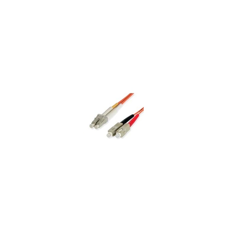 StarTech CABLE 1M PATCH FIBRA DUPLEX MULTIMODO 62 5/125 LC A SC