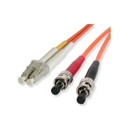 StarTech CABLE 1M PATCH FIBRA DUPLEX MULTIMODO 62.5/125 LC A ST