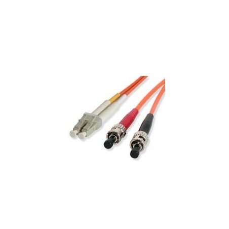 StarTech CABLE 1M PATCH FIBRA DUPLEX MULTIMODO 62.5/125 LC A ST