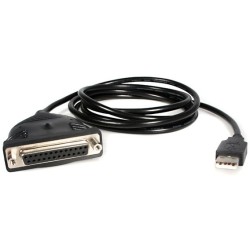 StarTech CABLE ADAPTADOR PARA IMPRESORA USB A PARALELO DE 1 8M