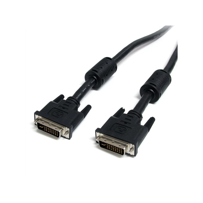 StarTech 1.8MTS DVI-I DUAL LINK DIGITAL/ ANALOG FLAT PANEL CABLE M-M