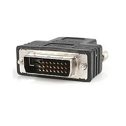 StarTech ADAPTADOR DVI-D MACHO A HDMI HEMBRA NEGRO