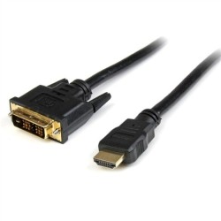 StarTech CABLE ADAPTADOR 1 8M HDMI A DVI-D MACHO A MACHO NEGRO