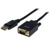 StarTech CABLE 1 8M ADAPTADOR DISPLAYPORT A VGA MACHO A MACHO