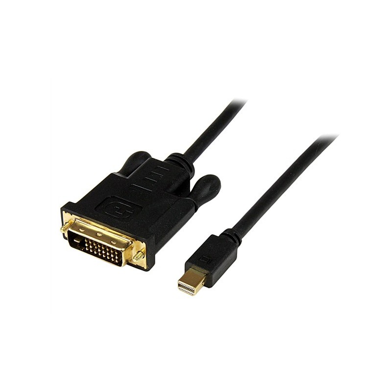 StarTech 90 CM. MINI DISPLAYPORT A ADAPTADOR DVI NEGRO