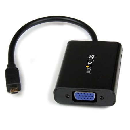 StarTech MICRO HDMI MACHO A VGA HEMBRA ADAPTADOR CONVERTIDOR CON AUDIO