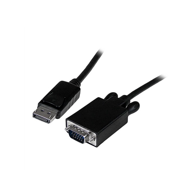 StarTech 90 CM. DISPLAYPORT A ADAPTADOR VGA CONVERTIDOR NEGRO