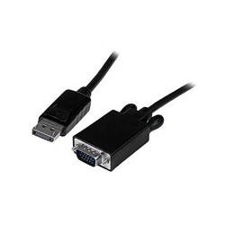 6 FT DISPLAYPORT A ADAPTADOR VGA CONVERTER NEGRO