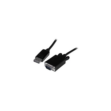 6 FT DISPLAYPORT A ADAPTADOR VGA CONVERTER NEGRO