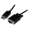 6 FT DISPLAYPORT A ADAPTADOR VGA CONVERTER NEGRO