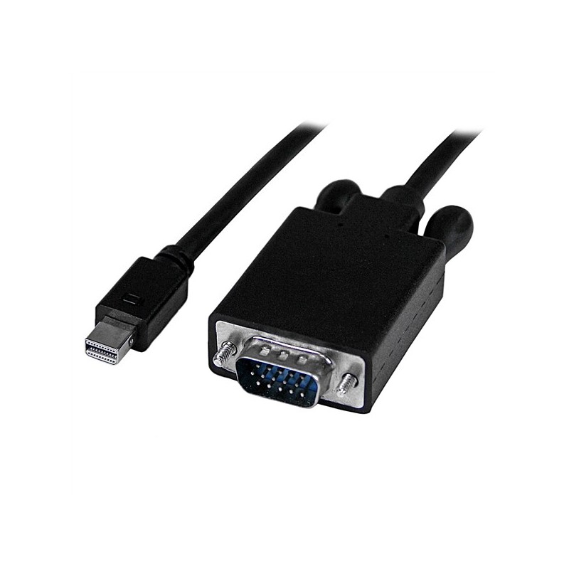 StarTech 90 CM. MINI DISPLAYPORT A ADAPTADOR VGA NEGRO