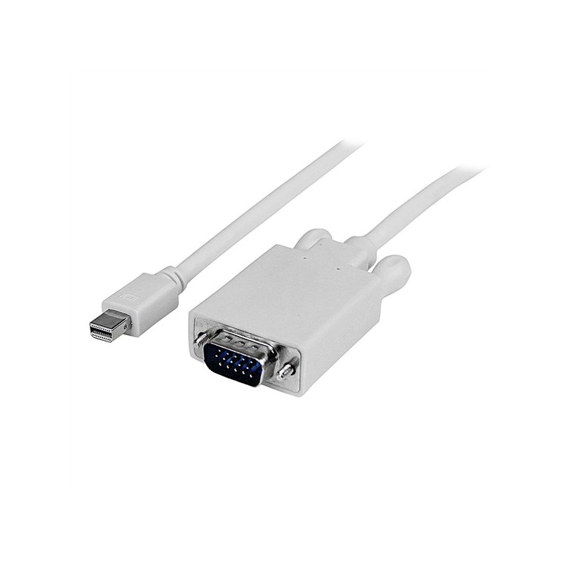 StarTech 4.5 MTS MINI DISPLAYPORT A ADAPTADOR VGA BLANCO