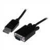 StarTech 4.5 MTS DISPLAYPORT A ADAPTADOR VGA CONVERTIDOR NEGRO