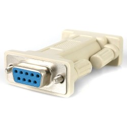 StarTech ADAPTADOR DE MODEM NULO SERIE RS232 DB9 HEMBRA A HEMBRA