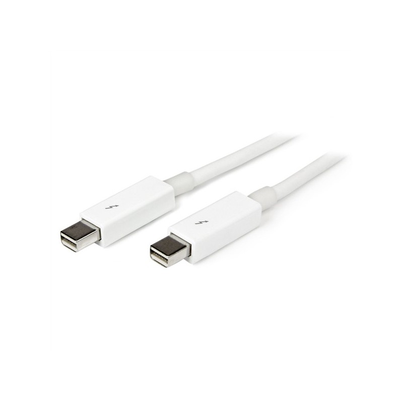 StarTech 2M BLANCO THUNDERBOLT (M) TO THUNDERBOLT (M) CABLE CORD