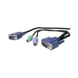 StarTech CABLE KVM 1 8M 3 EN 1 VGA PS/2 ULTRA DELGADO