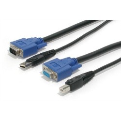 StarTech 10 FT. USB + VGA 2-EN-1 KVM SWITCH CABLE