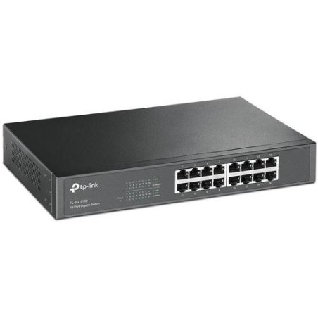 TP-Link SWITCH TL-SG1016D 16 PUERTOS GIGABIT 10/100/1000 MBIT/S RJ45