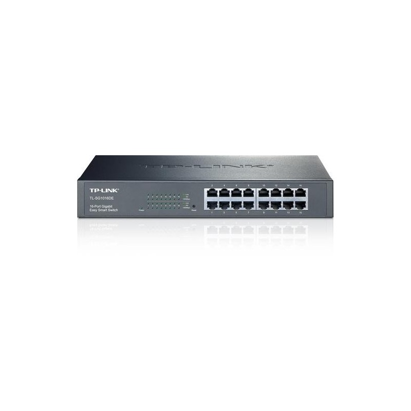 TP-Link SWITCH TL-SG1016DE 16 PUERTOS GIGABIT 10/100/1000 MBIT/S RJ45