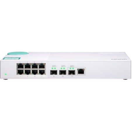 Qnap SWITCH QSW-308-1C 8 PUERTOS 1GBPS 3 PUERTOS SFP+ 1 RJ45 10G COMBO