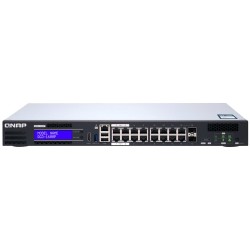 Qnap SWITCH QGD-1600P-4G 16 PUERTOS 1GBE POE 2 RJ45+SFP+ COMBO PORT