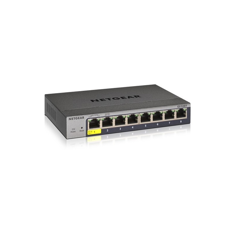 Netgear SWITCH PROSAFE SMART 8 PUERTOS 10/100/1000