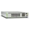 Allied Telesis SWITCH 12 PUERTOS 10/100/1000/10G-T 4 PUERTOS SFP STK U