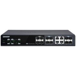 Qnap SWITCH GESTIONADO 12 PUERTOS 10GBE 8 PUERTOS SFP+ 4 PUERTOS SFP+/