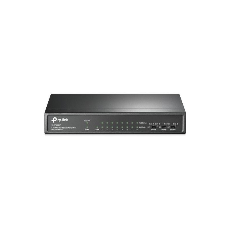 TP-Link SWITCH 8 PUERTOS POE+ FE DESKTOP