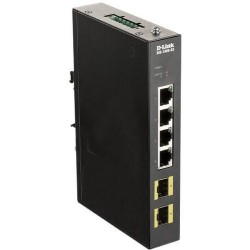 D-Link SWITCH 4 PUERTOS GIGABIT INDUSTRIAL 100/1000M SFP