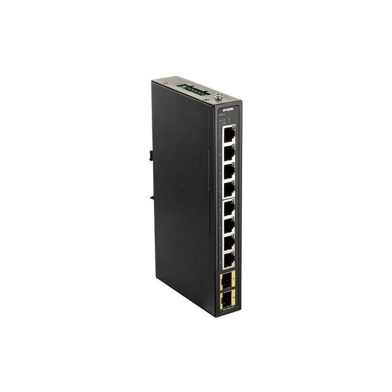 D-Link SWITCH 8 PUERTOS GIGABIT INDUSTRIAL 100/1000M SFP