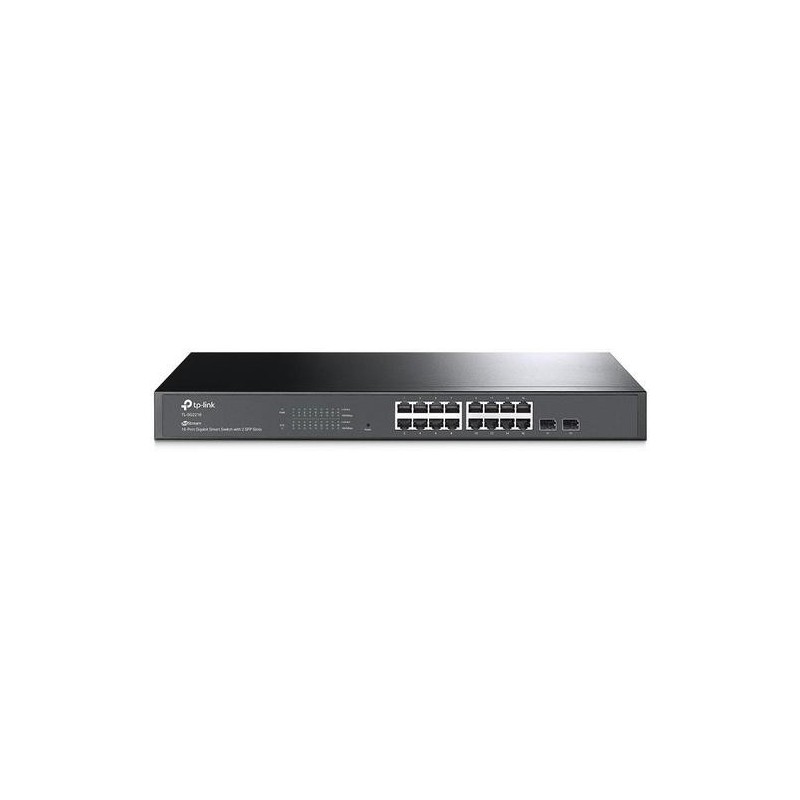 TP-Link SWITCH 16 PUERTOS GIGABIT SMART CON 2 GIGABIT SFP SLOTS