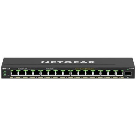 Netgear SWITCH 16 PUERTOS GE PLUS POE+ GS316P