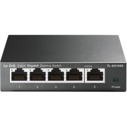 TP-Link SWITCH DE ESCRITORIO GIGABIT DE 5 PUERTOS RJ45 CAJA DE ACERO