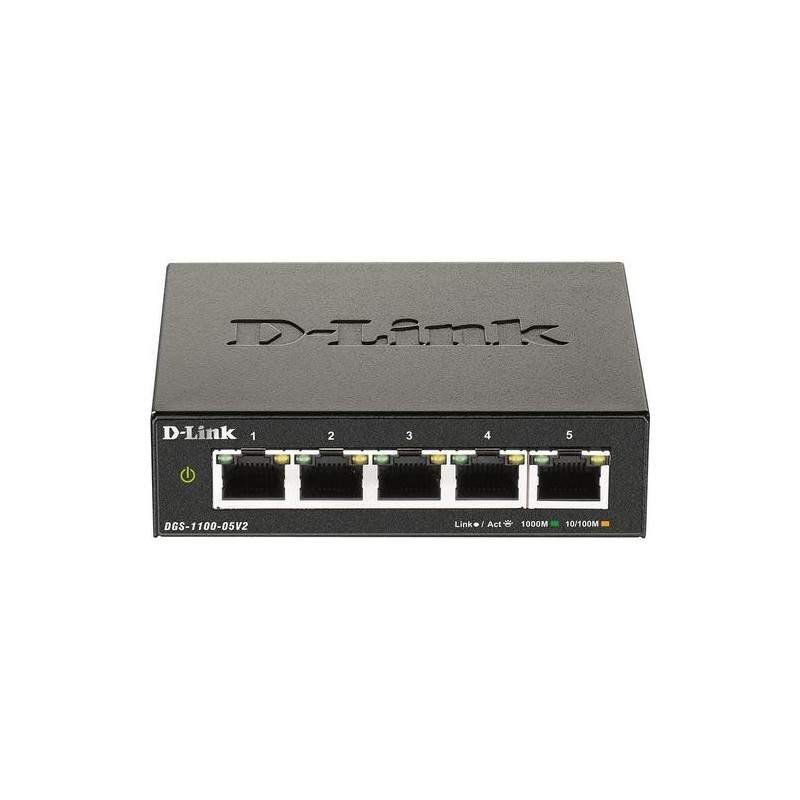 D-Link SWITCH 5 PUERTOS GIGABIT SMART